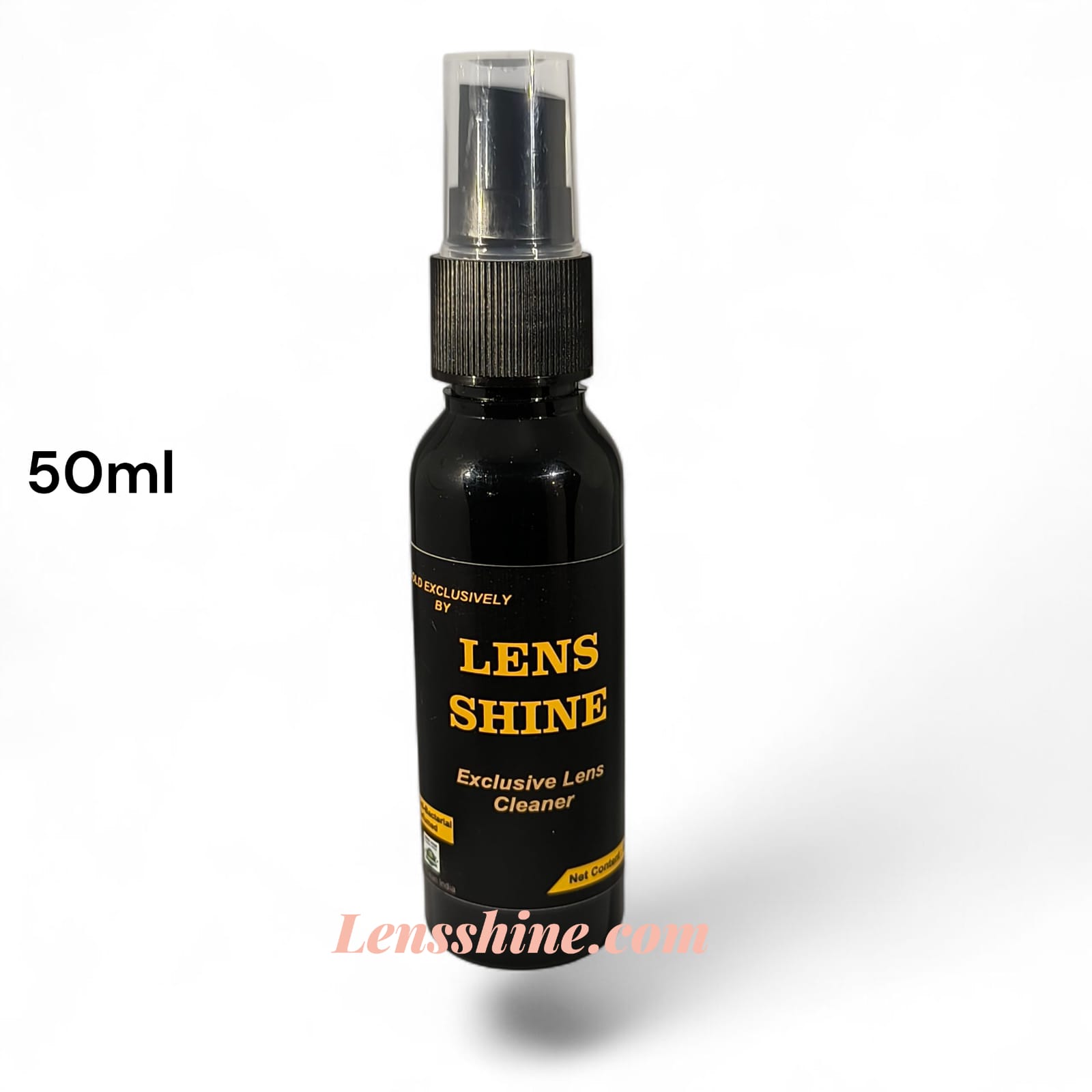 Premium Black Lens Cleaner Spray