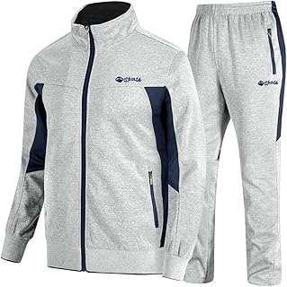 Men's Athletic Tracksuit Set