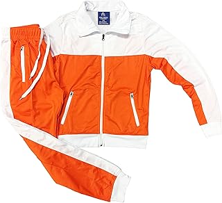 Two-Tone Tracksuit Set