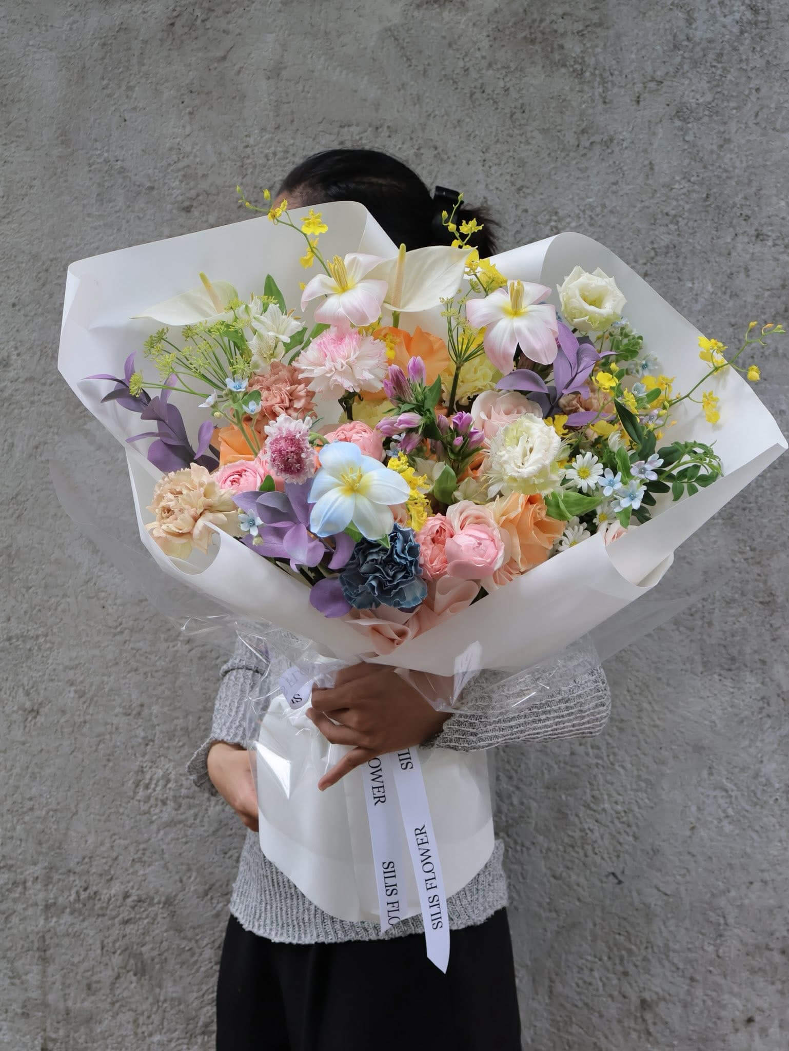 Bó Hoa Pastel Đa Sắc – Tươi Mới & Rực Rỡ Trang Nhã
