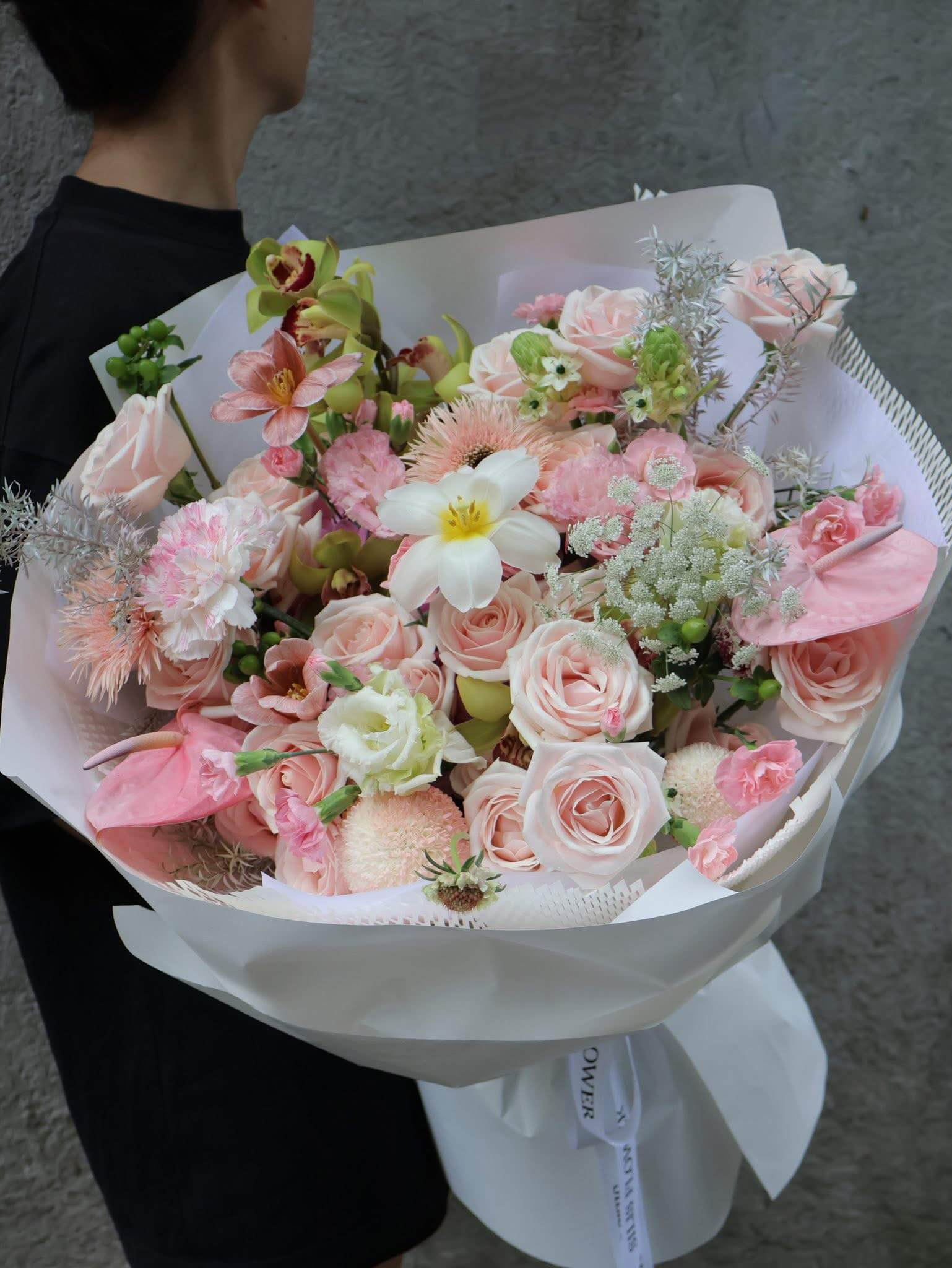 Bó Hoa Hồng Pastel – Thanh Nhã & Lãng Mạn