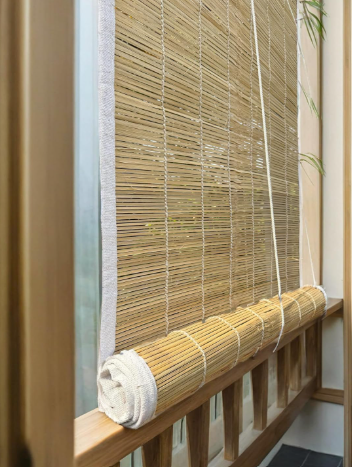 Bamboo Roller Blind