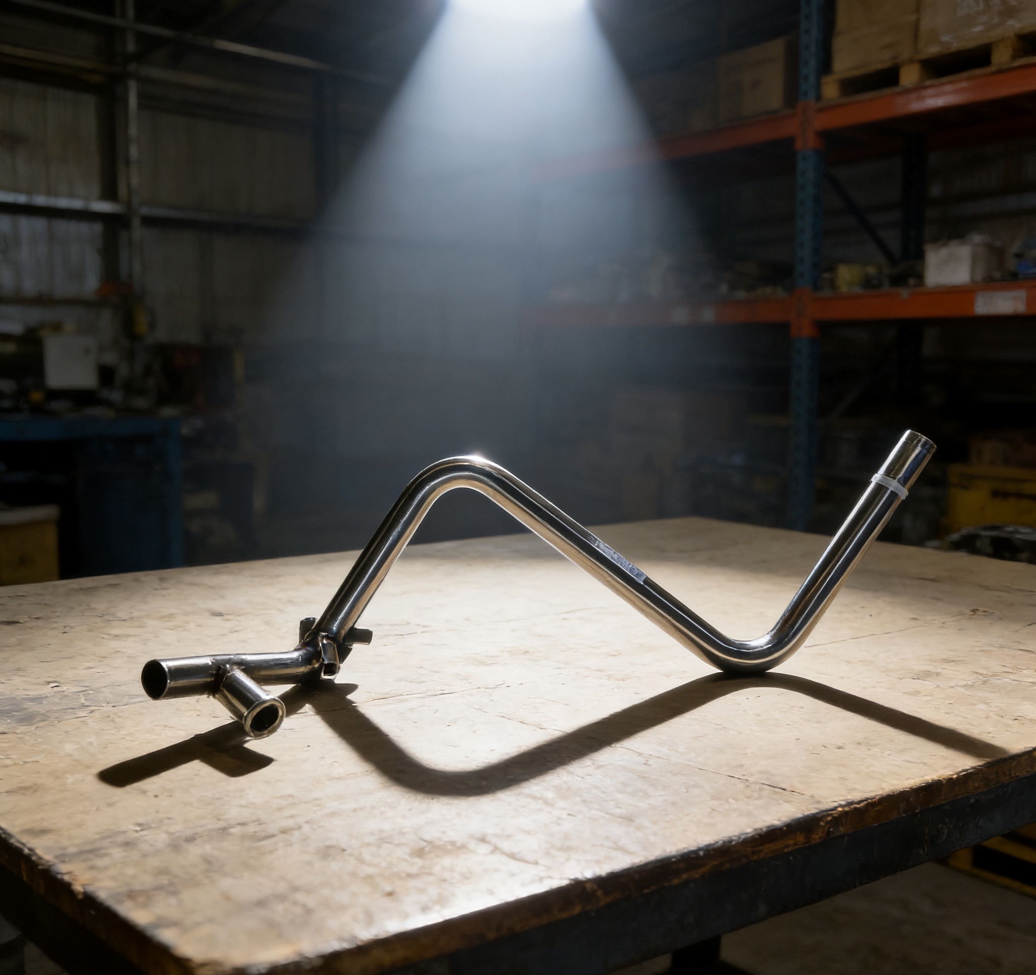 712W61960-0023 SITRAK C7H Engine Coolant Outlet Steel Pipe