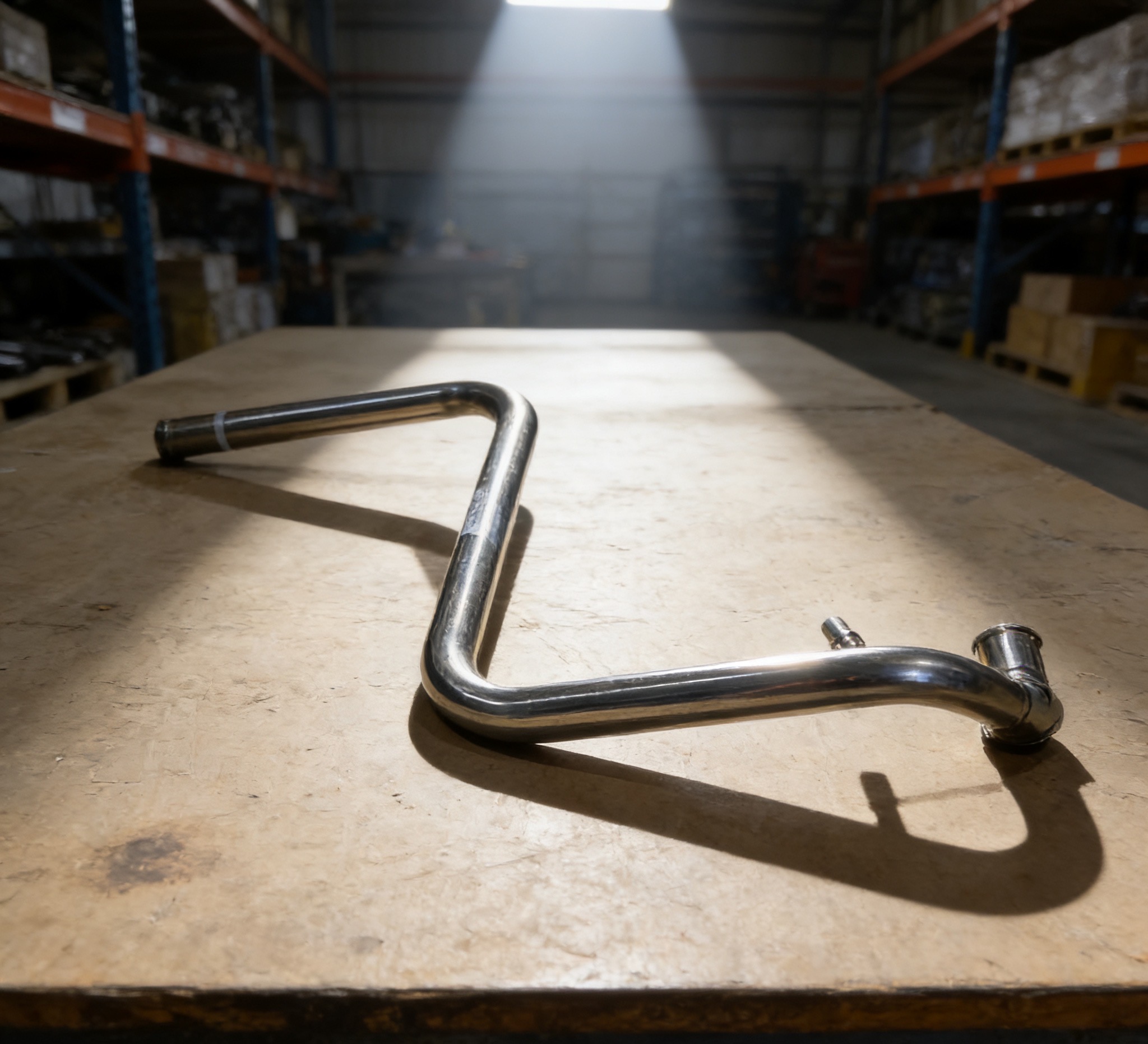 712W61960-0023 SITRAK C7H Engine Coolant Outlet Steel Pipe