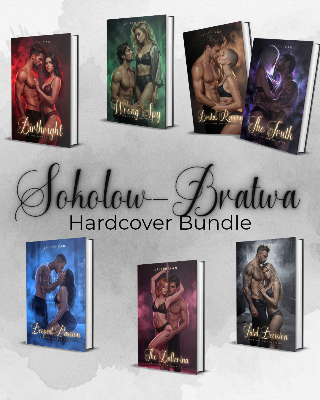 MÄNGELEXEMPLARE Hardcover BUNDLE - Sokolow-Bratwa-Reihe 