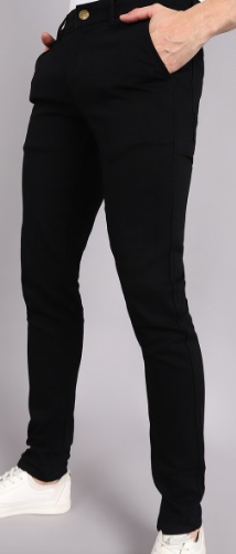 Men's Black Slim Fit Jeans