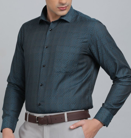Men's Printed Formal Shirt