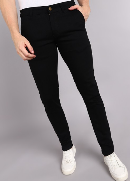 Men's Black Slim Fit Jeans