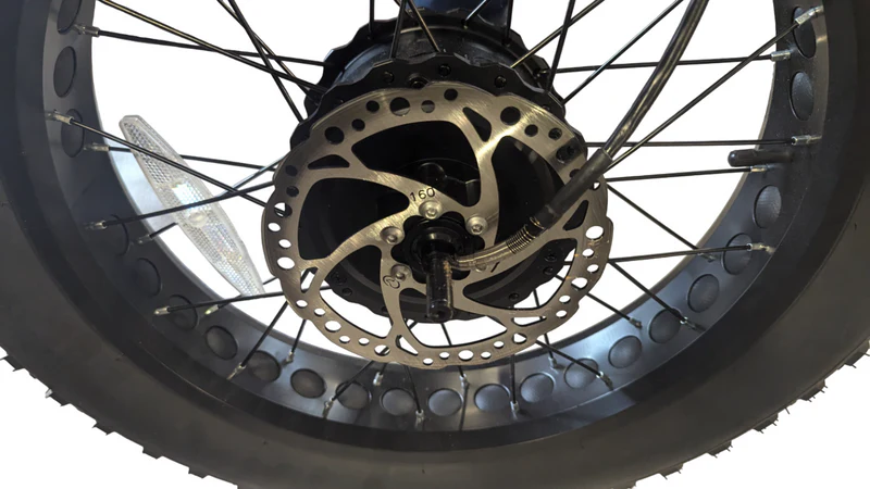 Rear Tire and Motor Assembly for the Max S Deluxe 48v 500w