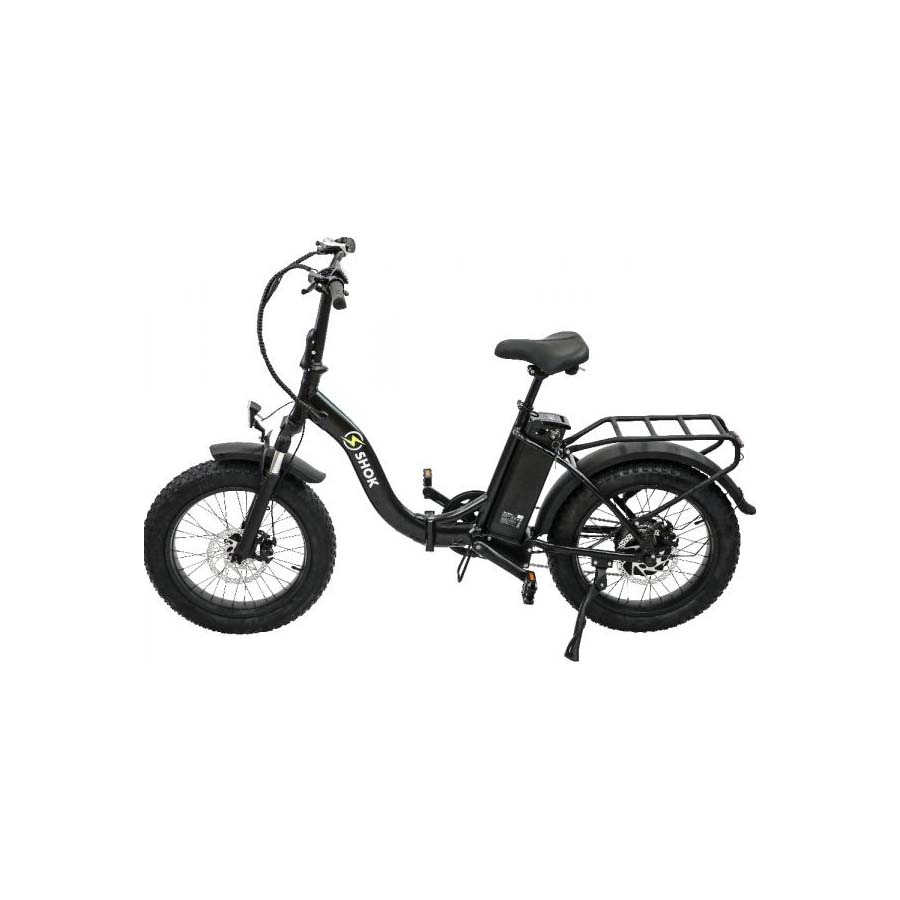 Shok  Pulsar -  Folding Fat Tire Step Through Ebike 