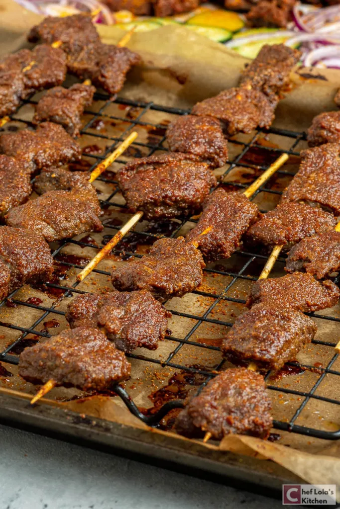 Suya (Beef skewers)