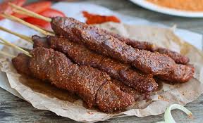 Suya (Beef skewers)