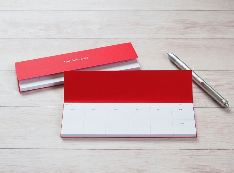 Tag Schedule (Red)
