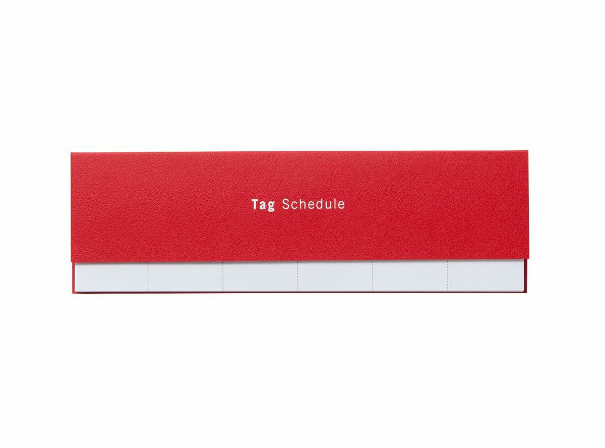 Tag Schedule (Red)