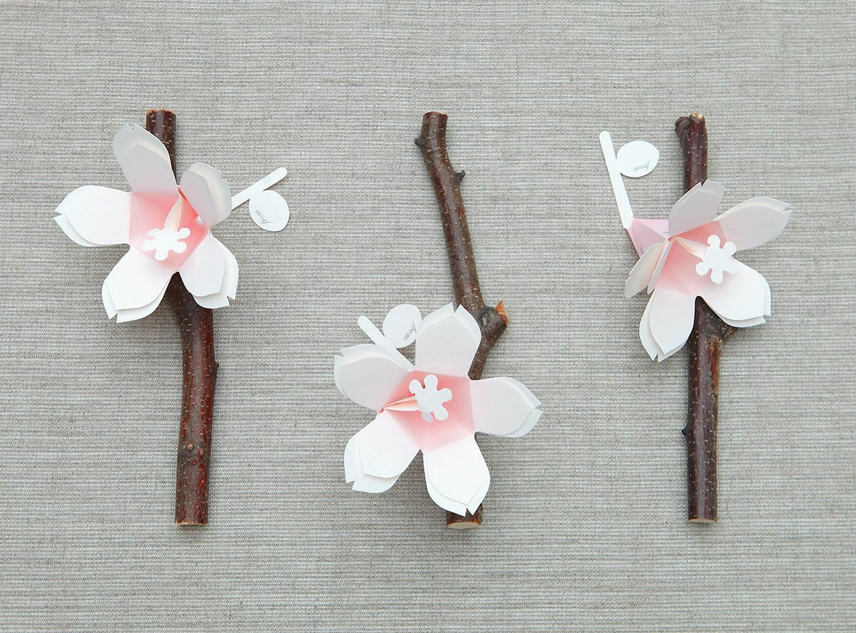 Hana-kotoba Message Card – Sakura –