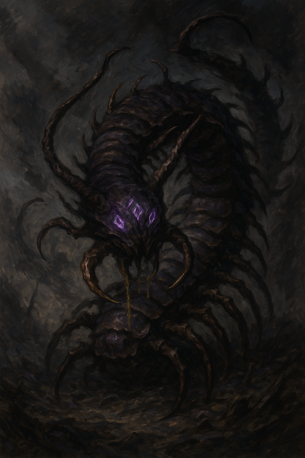 Centipede del Vuoto Eterno – Mostro PNG gratuito per D&D 5e