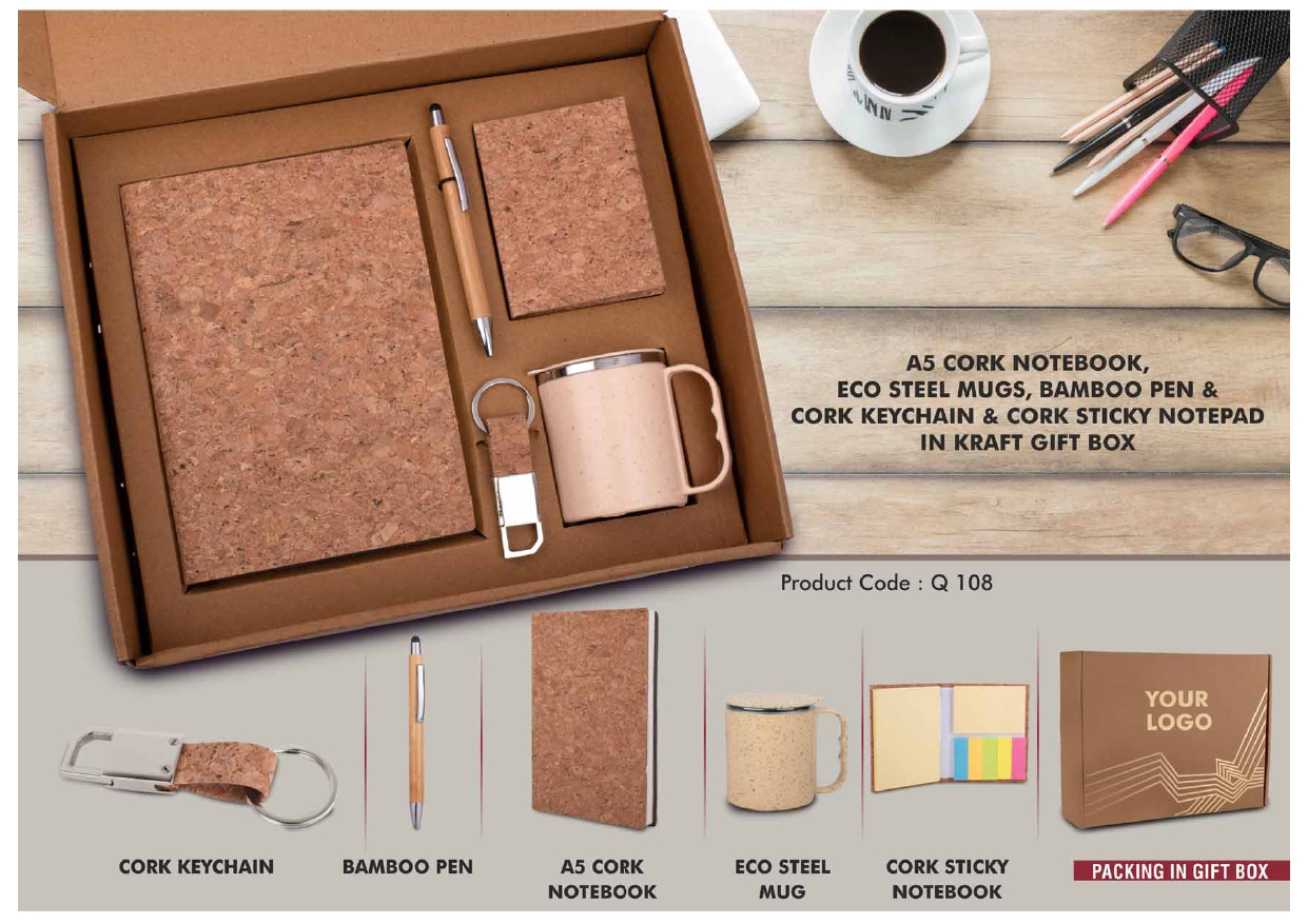 Eco-Friendly Office Gift Set MIN100 PCS 