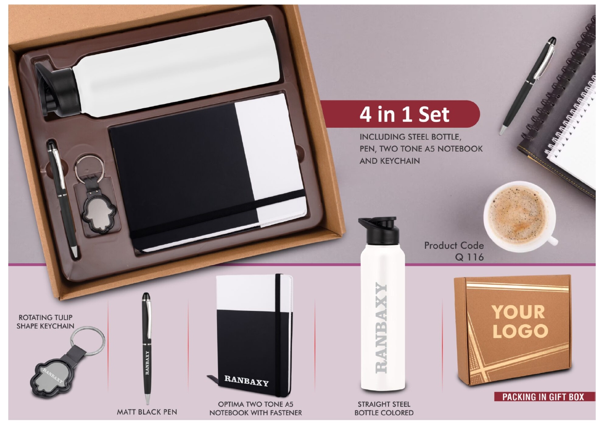 4 in 1 Gift Set MIN 100 PCS 