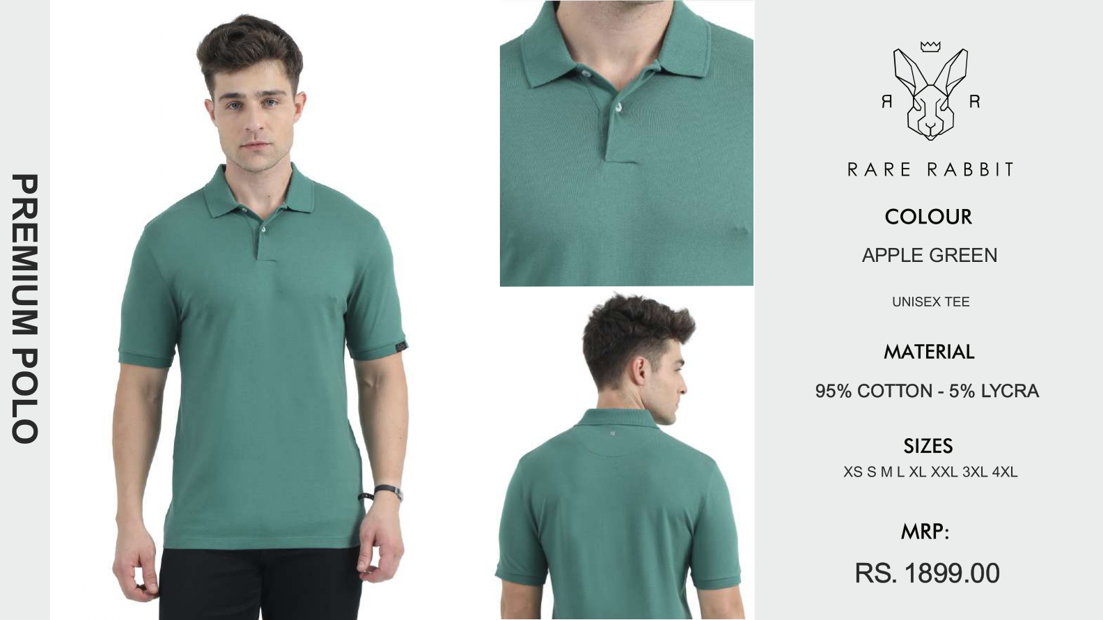 Apple Green Polo T-Shirt