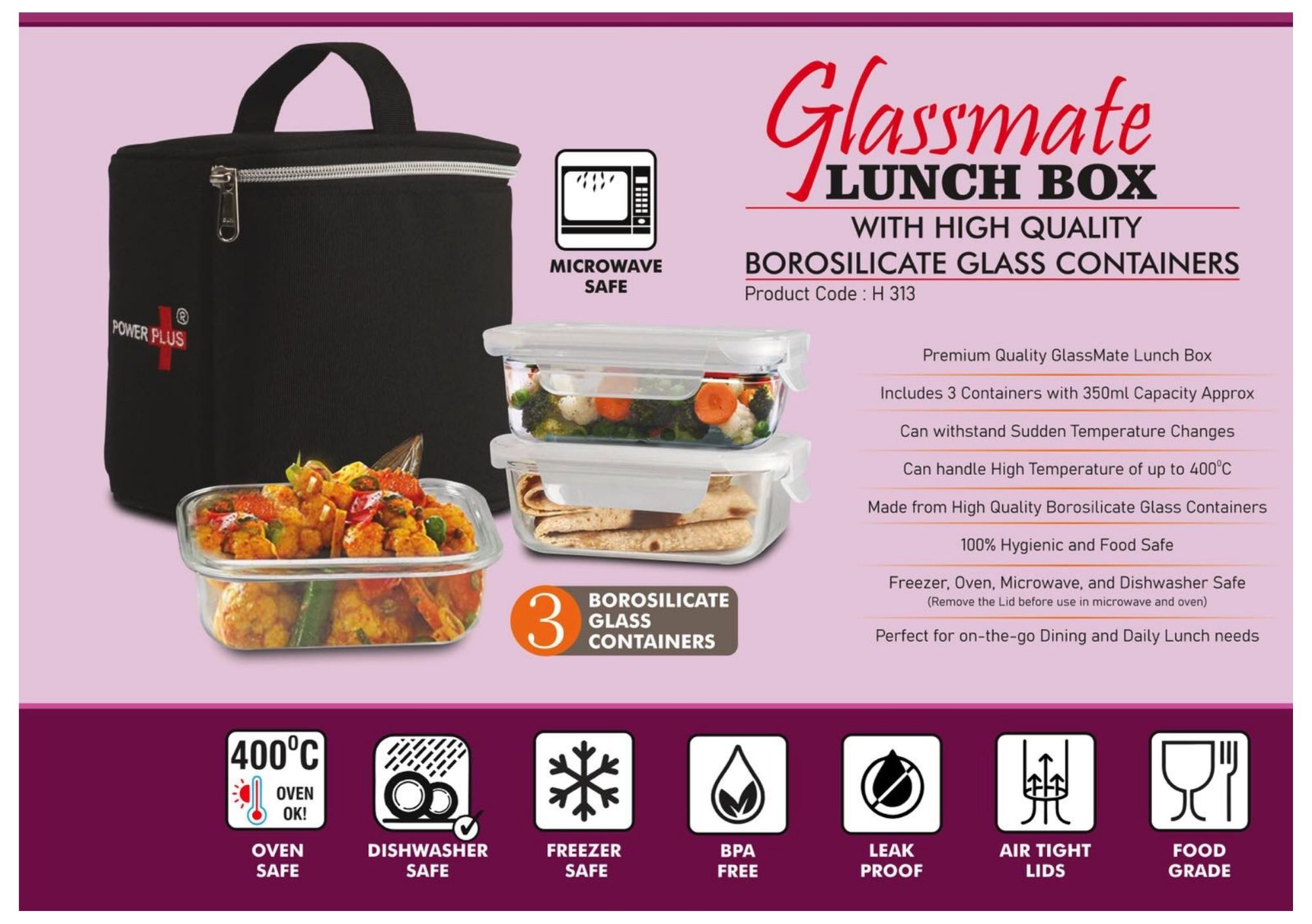 Glassmate Lunch Box