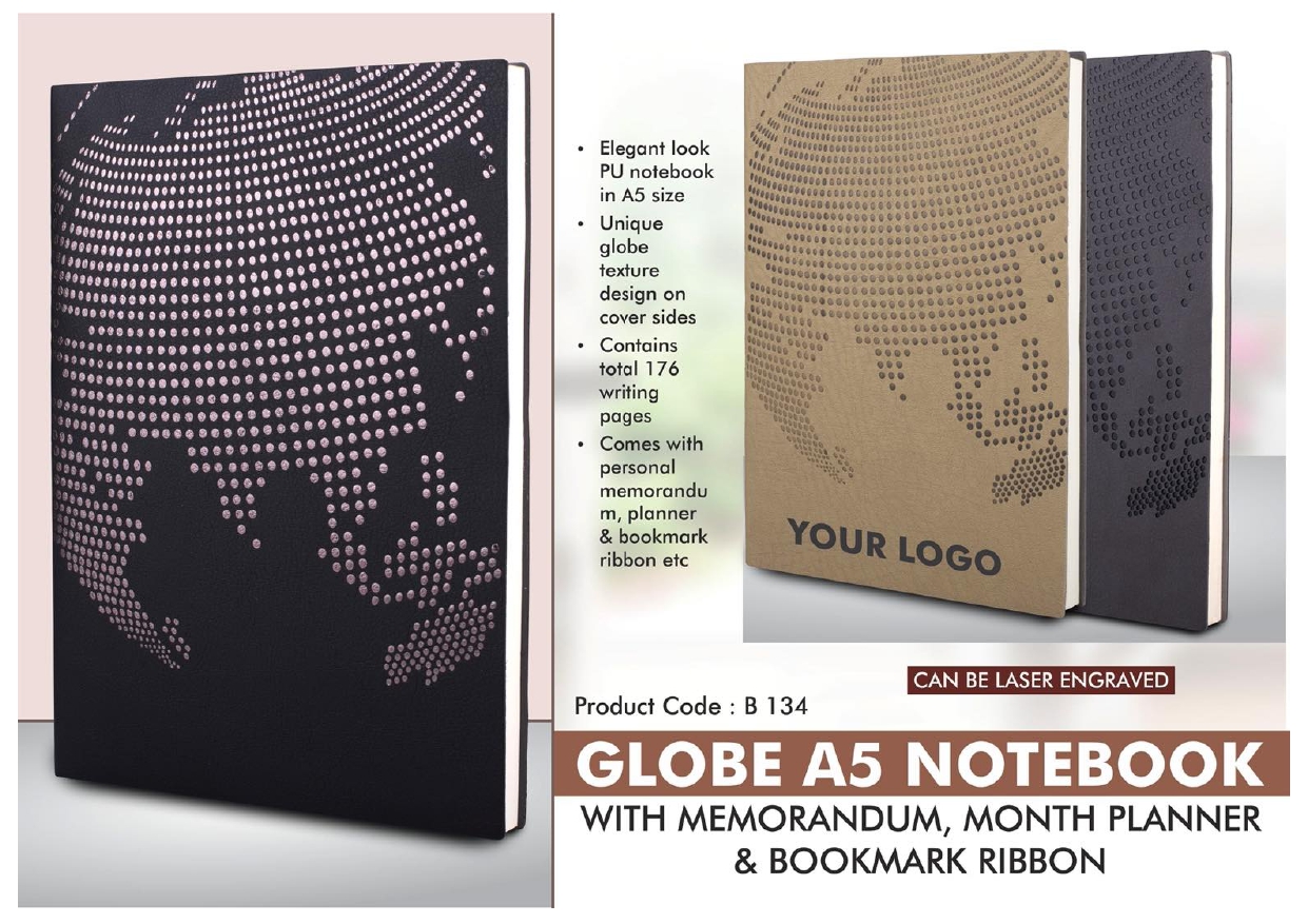 Globe A5 Notebook