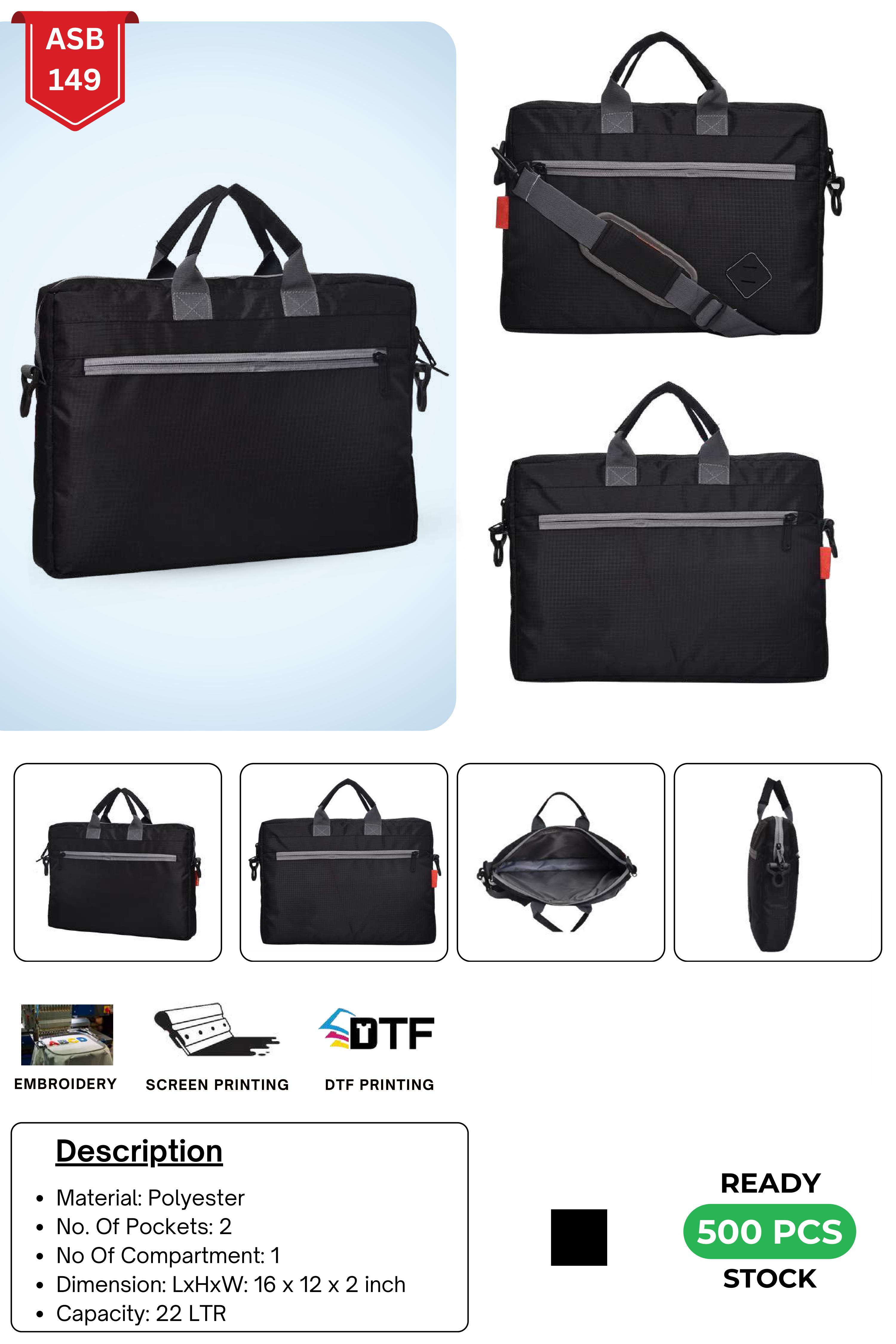 Polyester Laptop Bag
