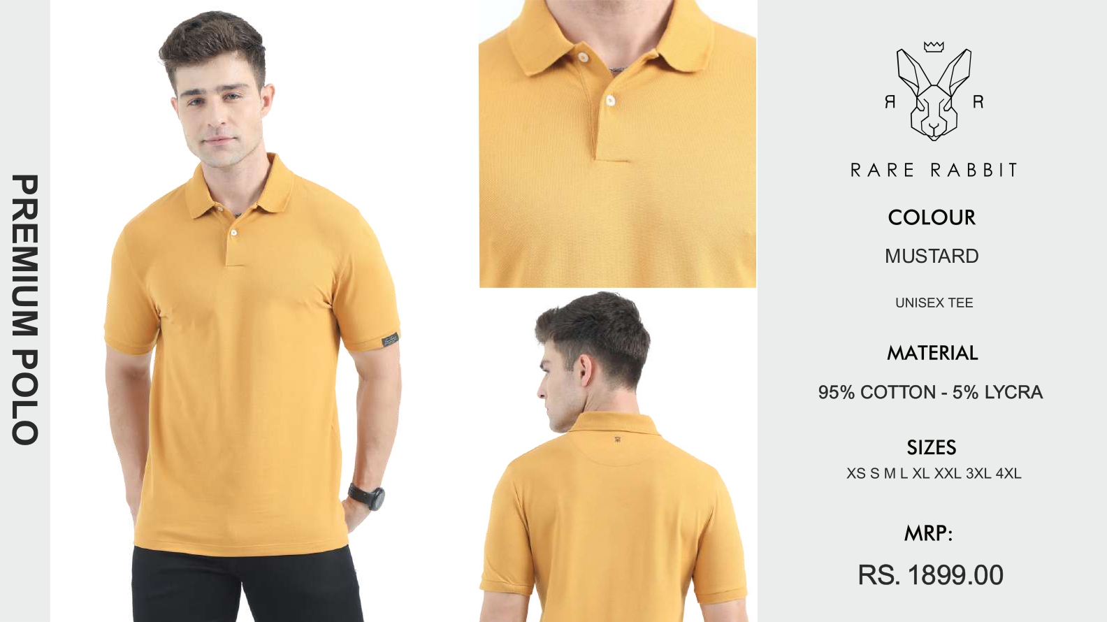 Mustard Premium Polo
