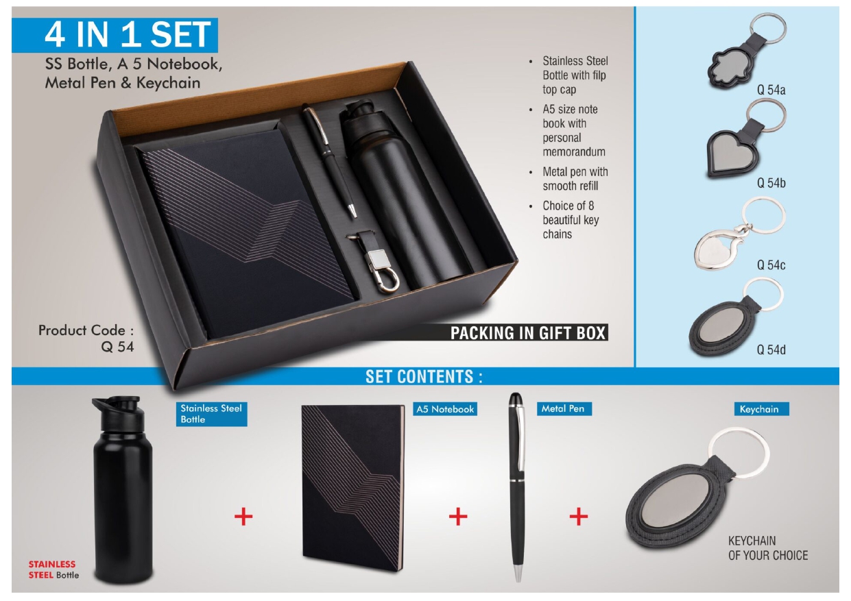 4 in 1 Gift Set MIN 100 PCS 