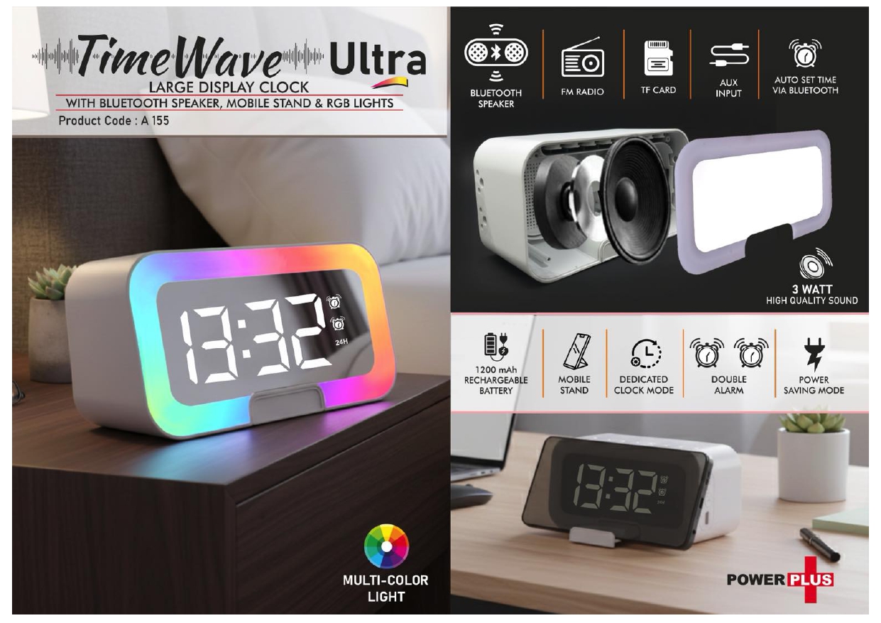 TimeWave Ultra Large Display Clock