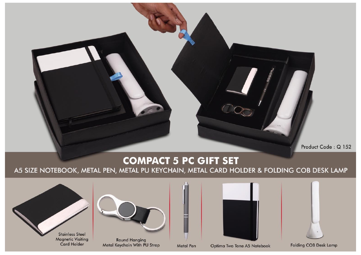Compact 5 Piece Gift Set MIN 100 PCS 
