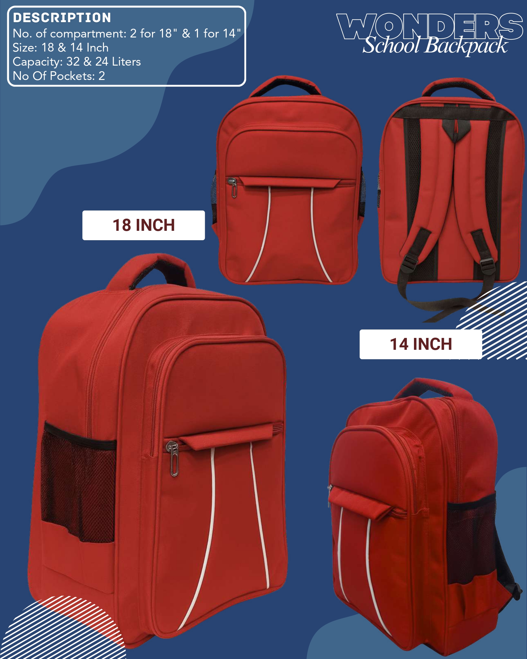 Wonders School Backpack