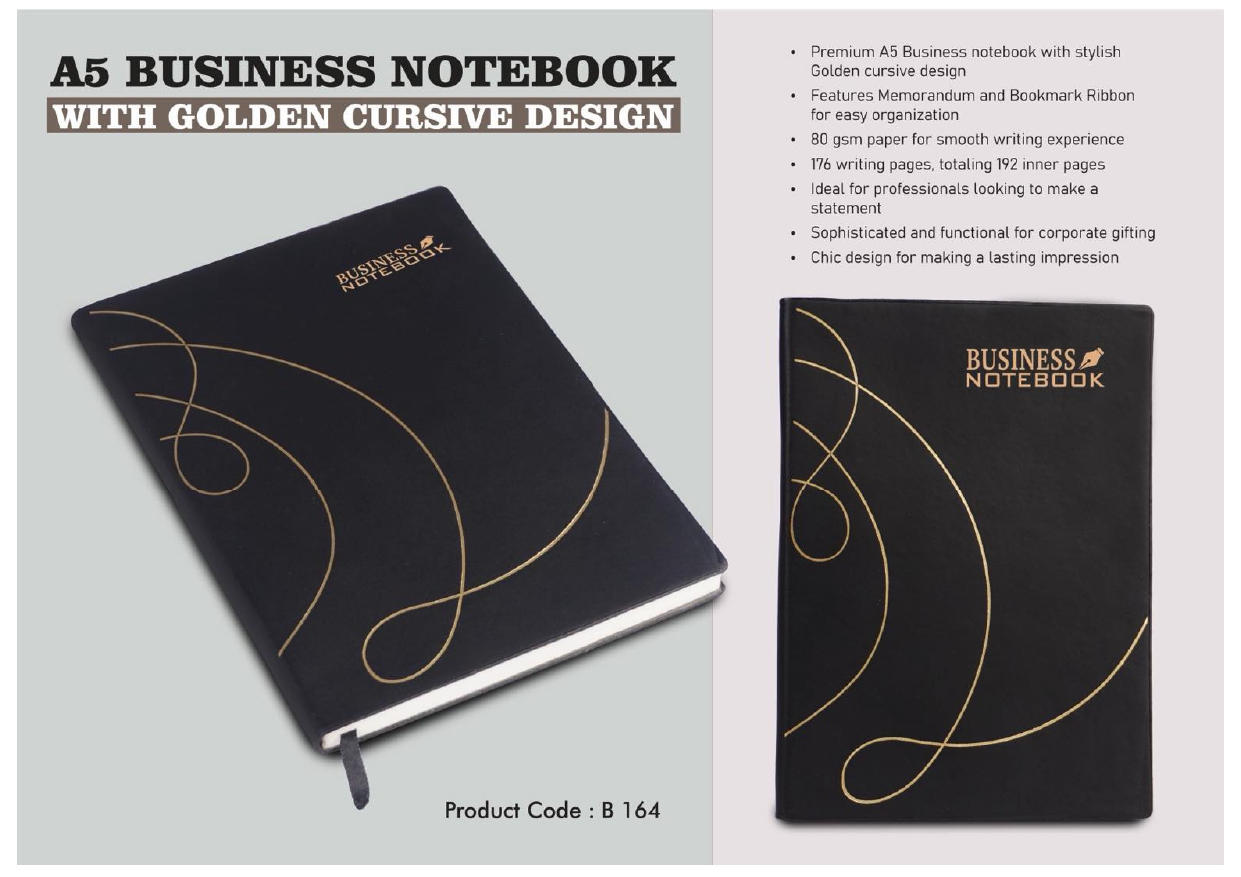 A5 Business Notebook