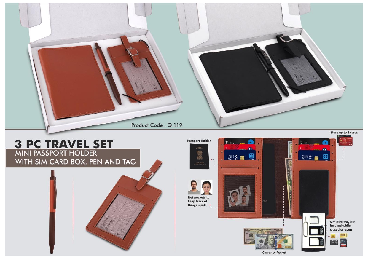 3 Piece Travel Set