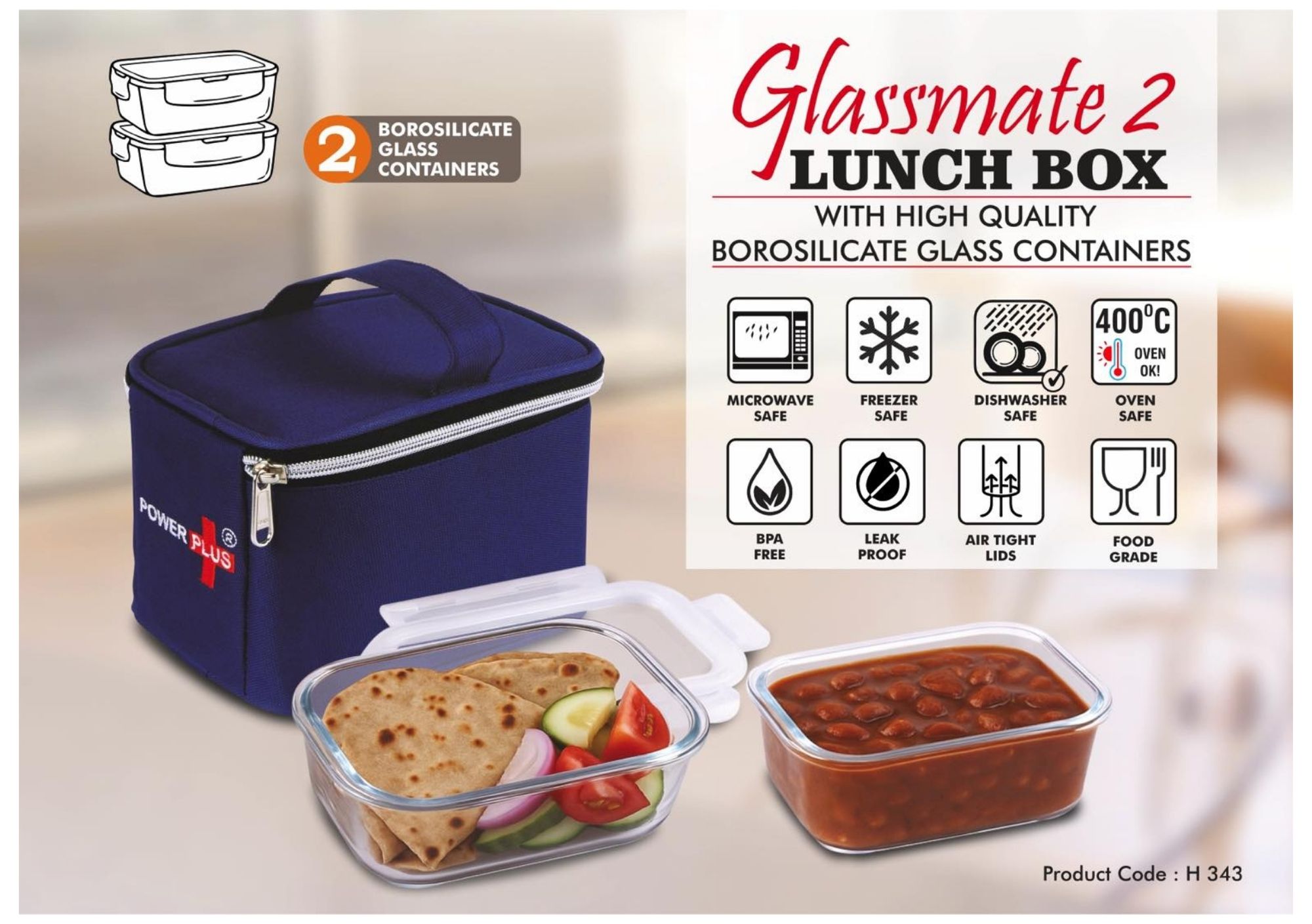 Glassmate 2 Lunch Box