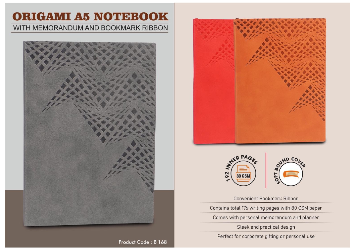Origami A5 Notebook