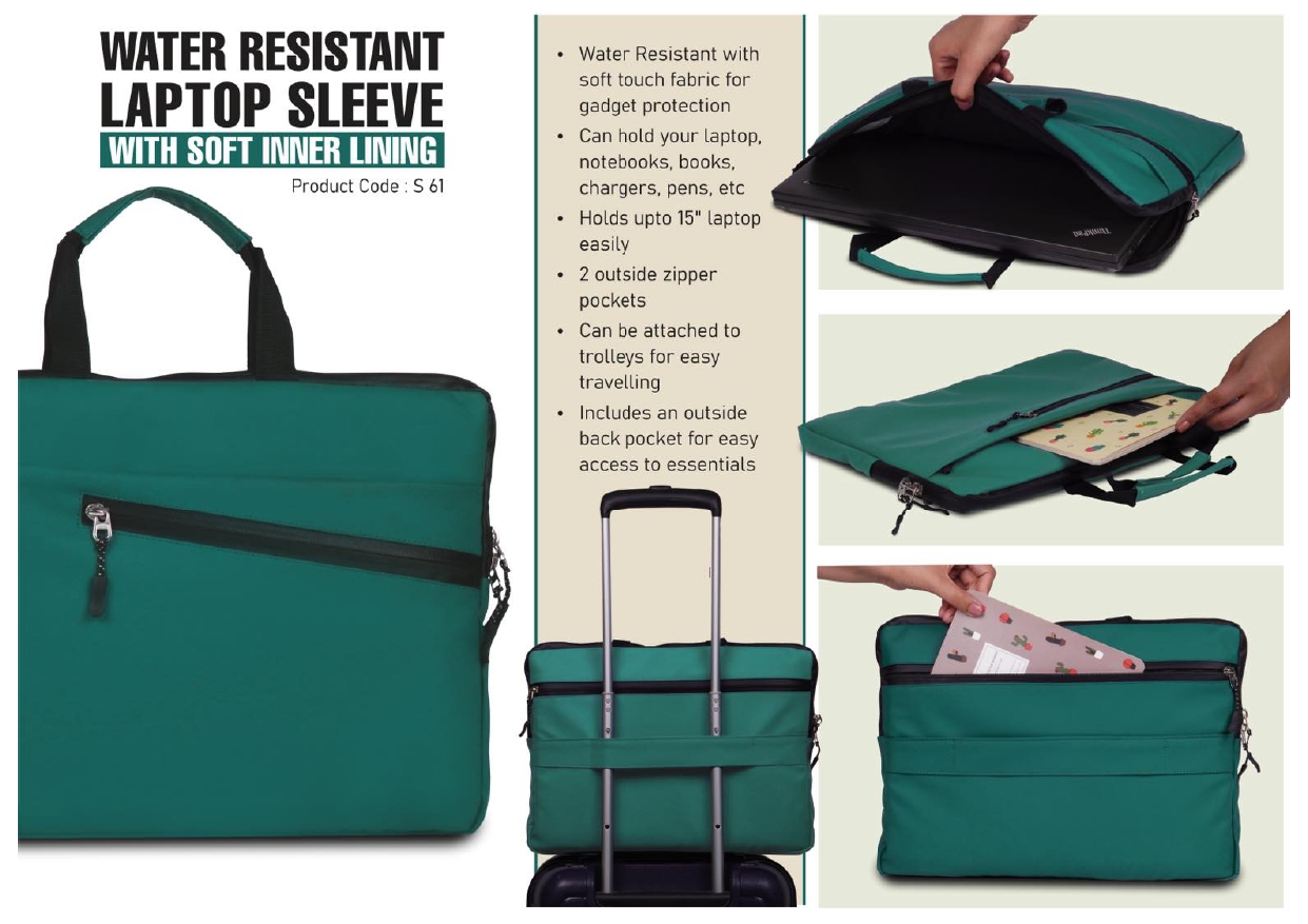 Water Resistant Laptop Sleeve