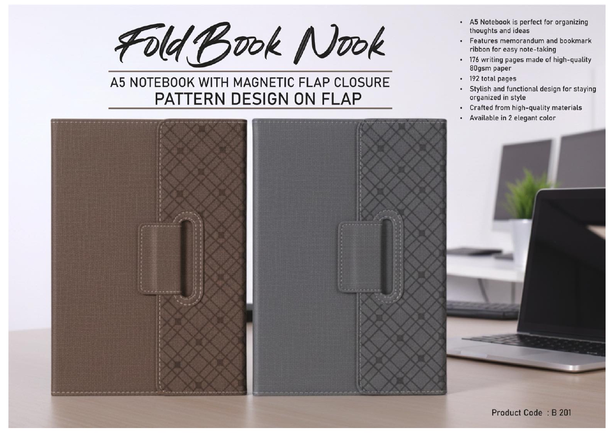 FoldBook Nook A5 Notebook