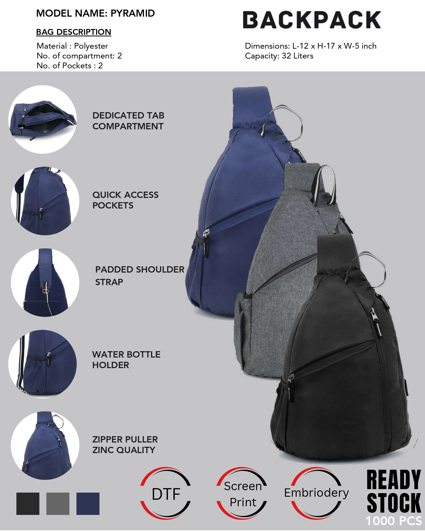 Pyramid Backpack