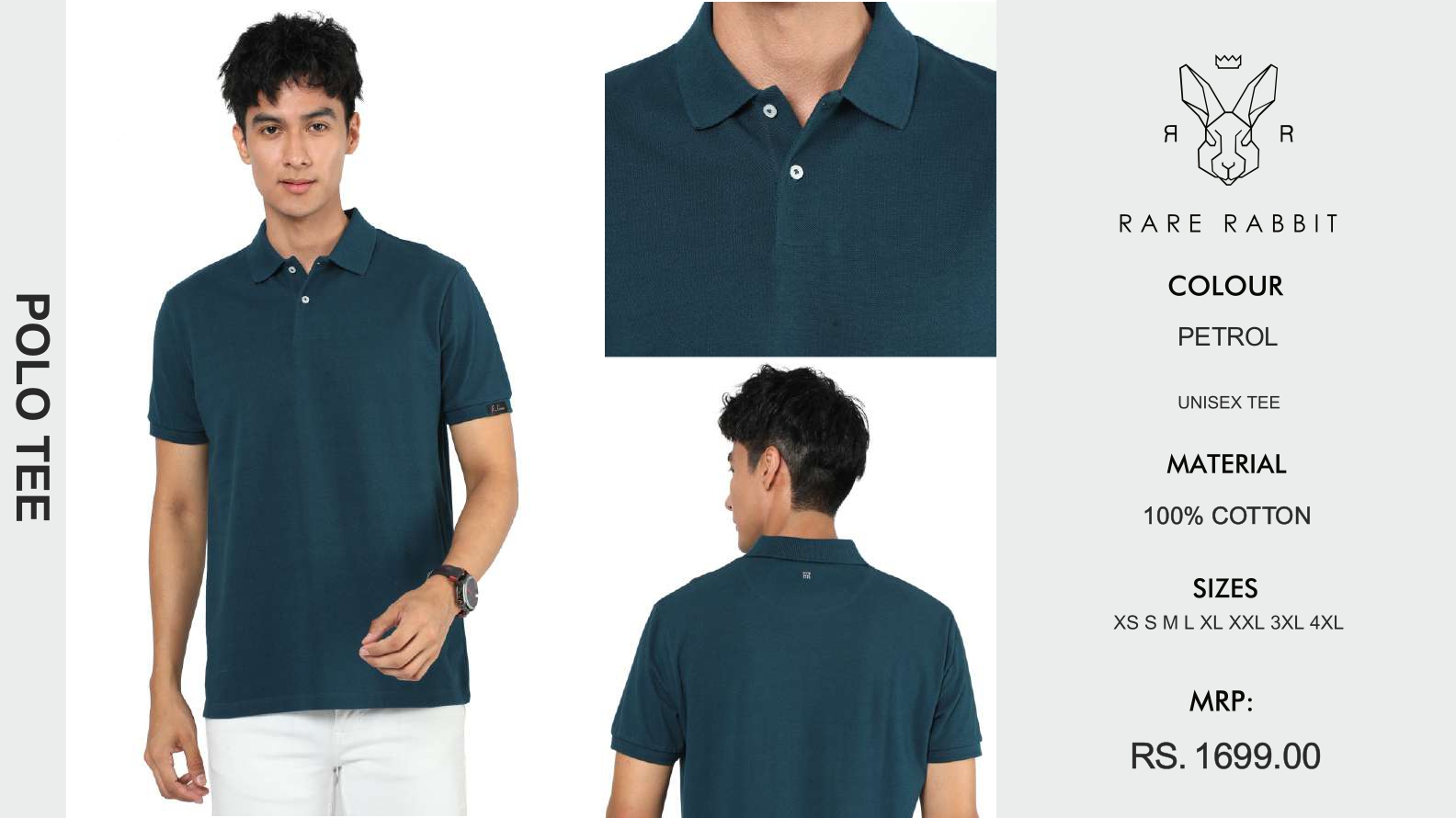 Petrol Polo Tee