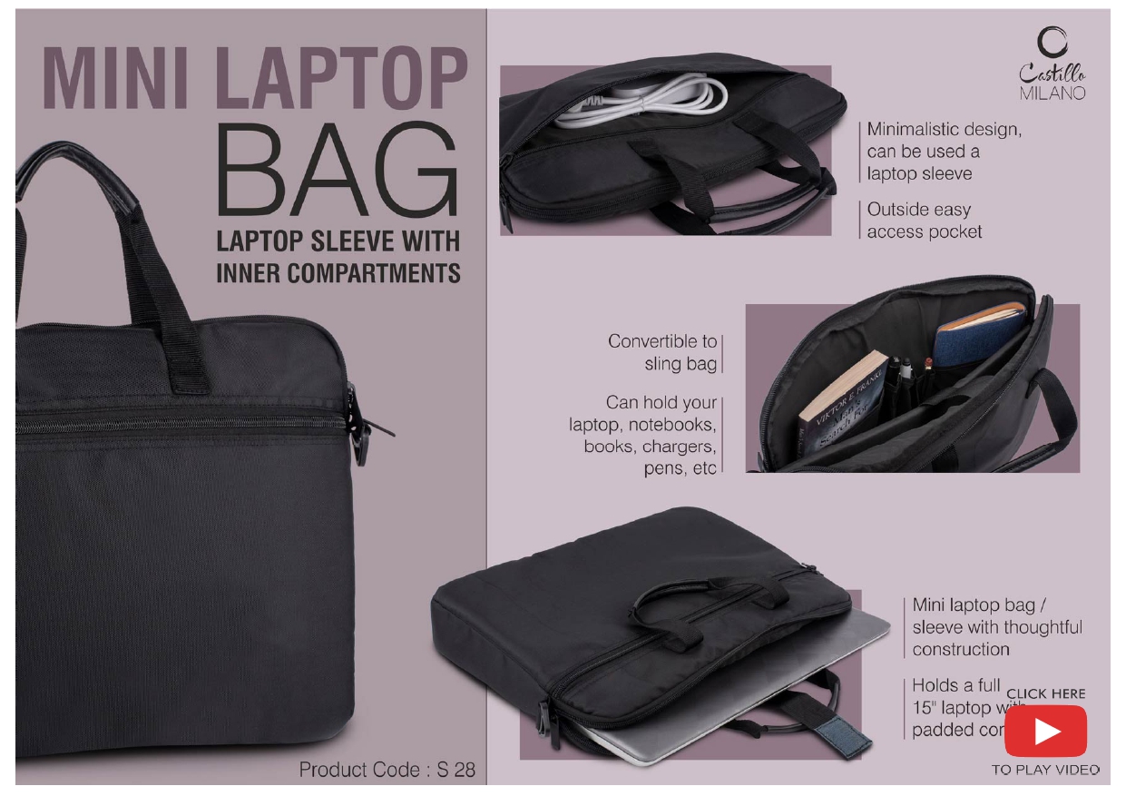 Mini Laptop Bag
