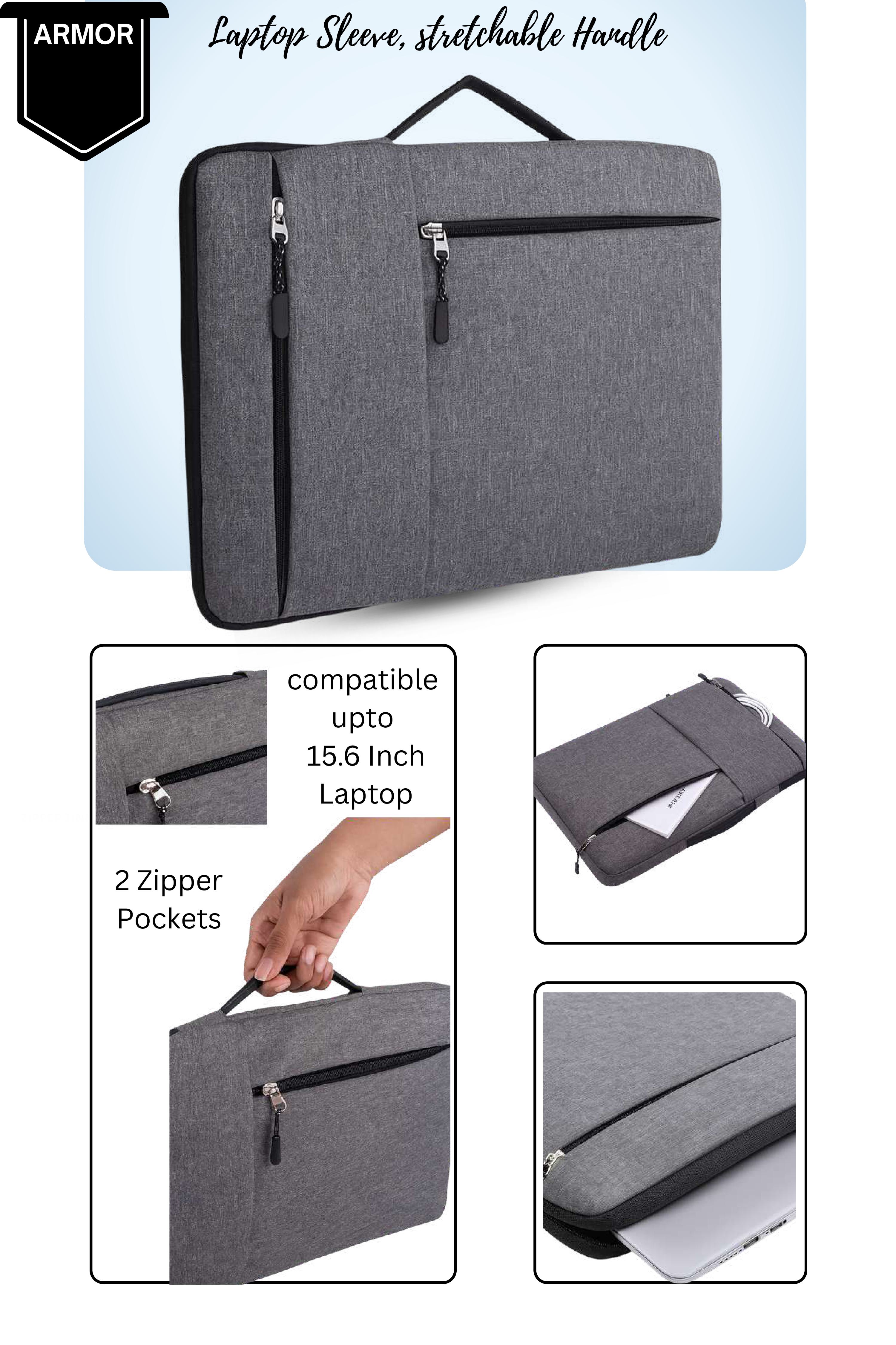 Laptop Sleeve with Stretchable Handle