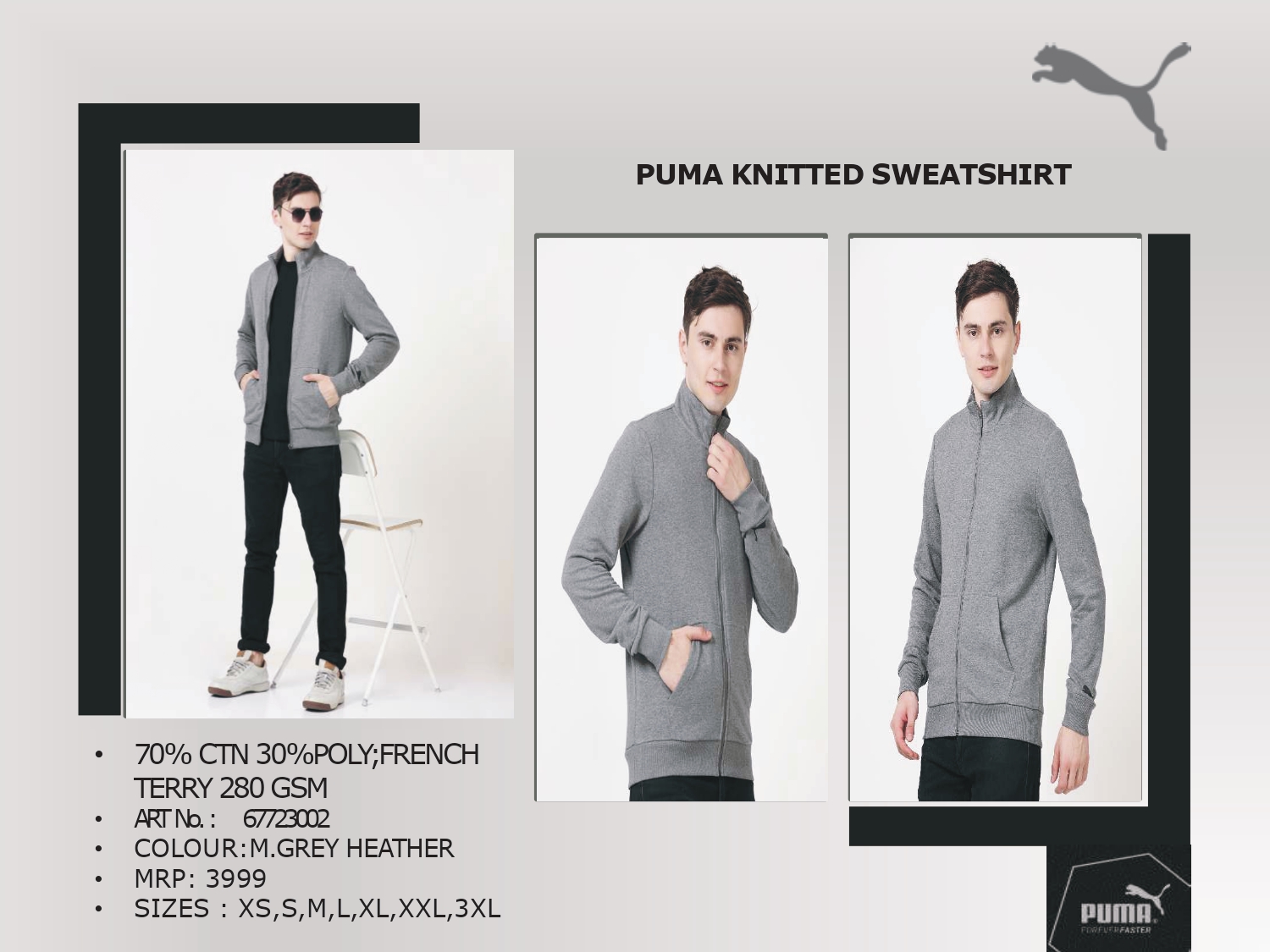 PUMA Knitted Sweatshirt