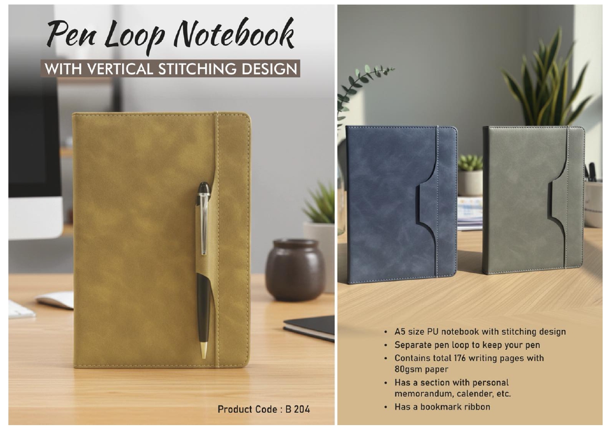 Pen Loop Notebook