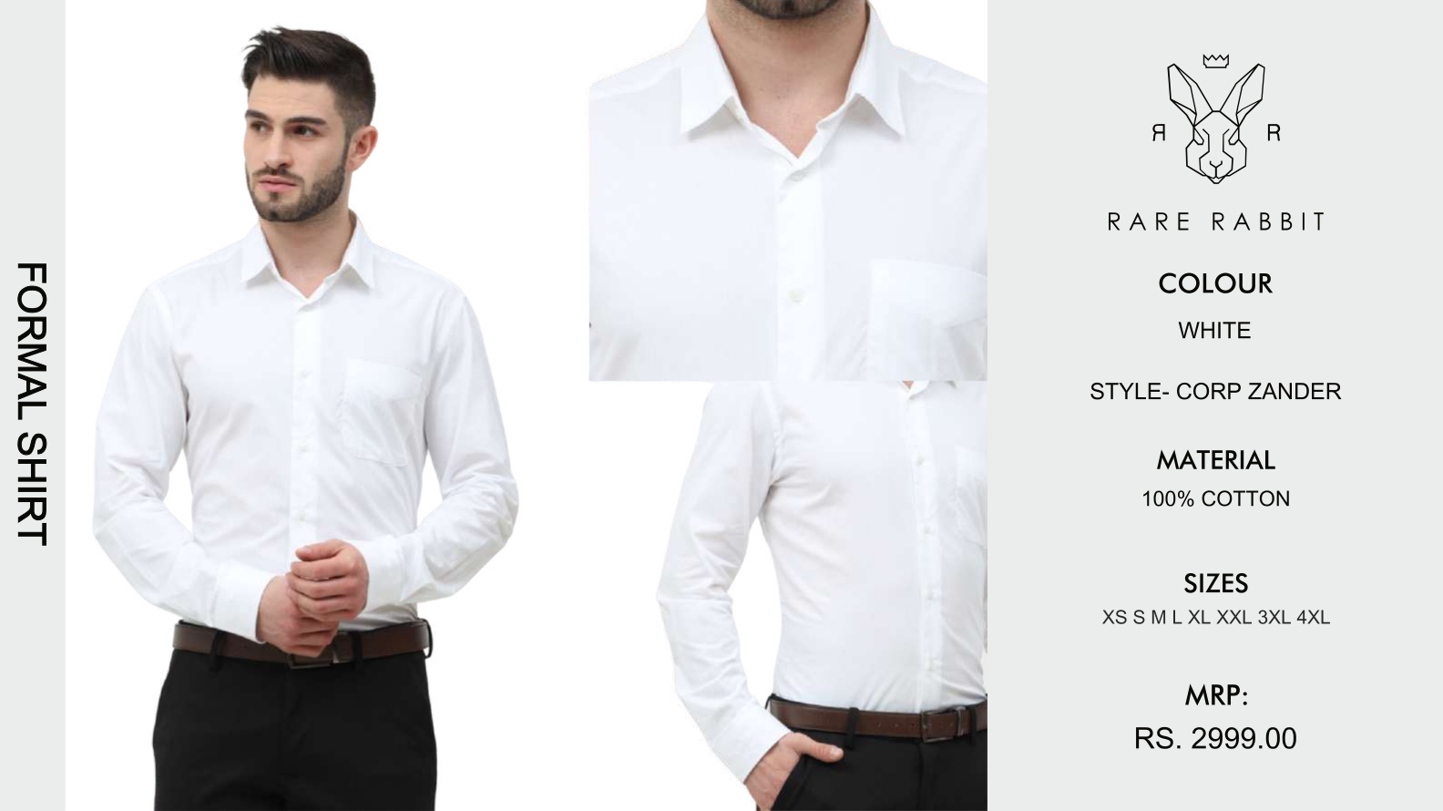 White Formal Shirt
