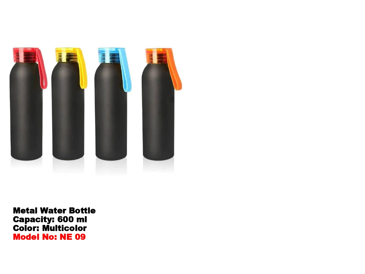 Metal Water Bottle MIN 100 PCS