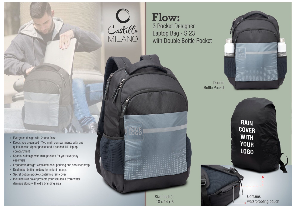 Castillo Milano Flow Laptop Bag