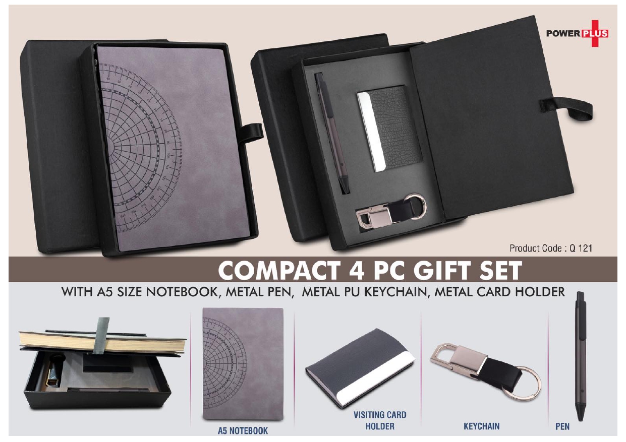 Compact 4 Pc Gift Set MIN 100 PCS 