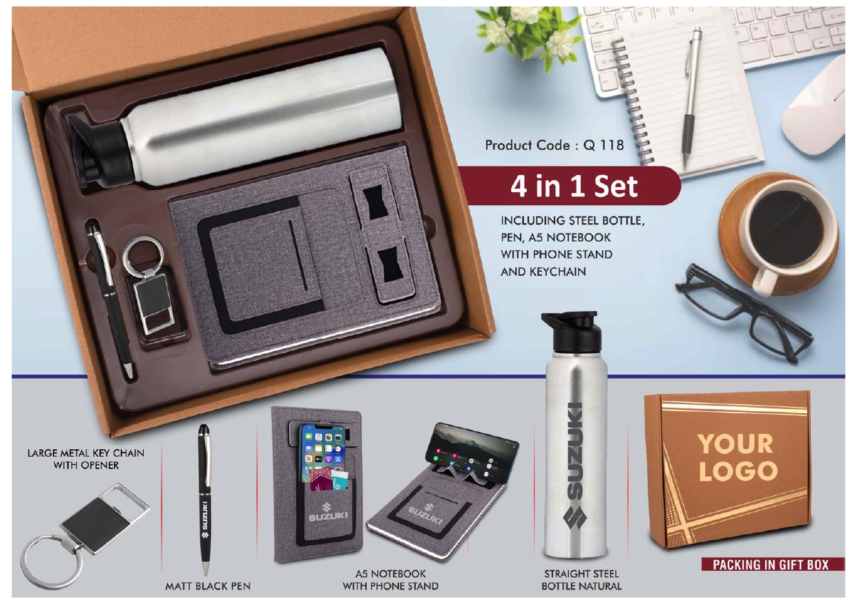 4 in 1 Gift Set MIN 100 PCS 