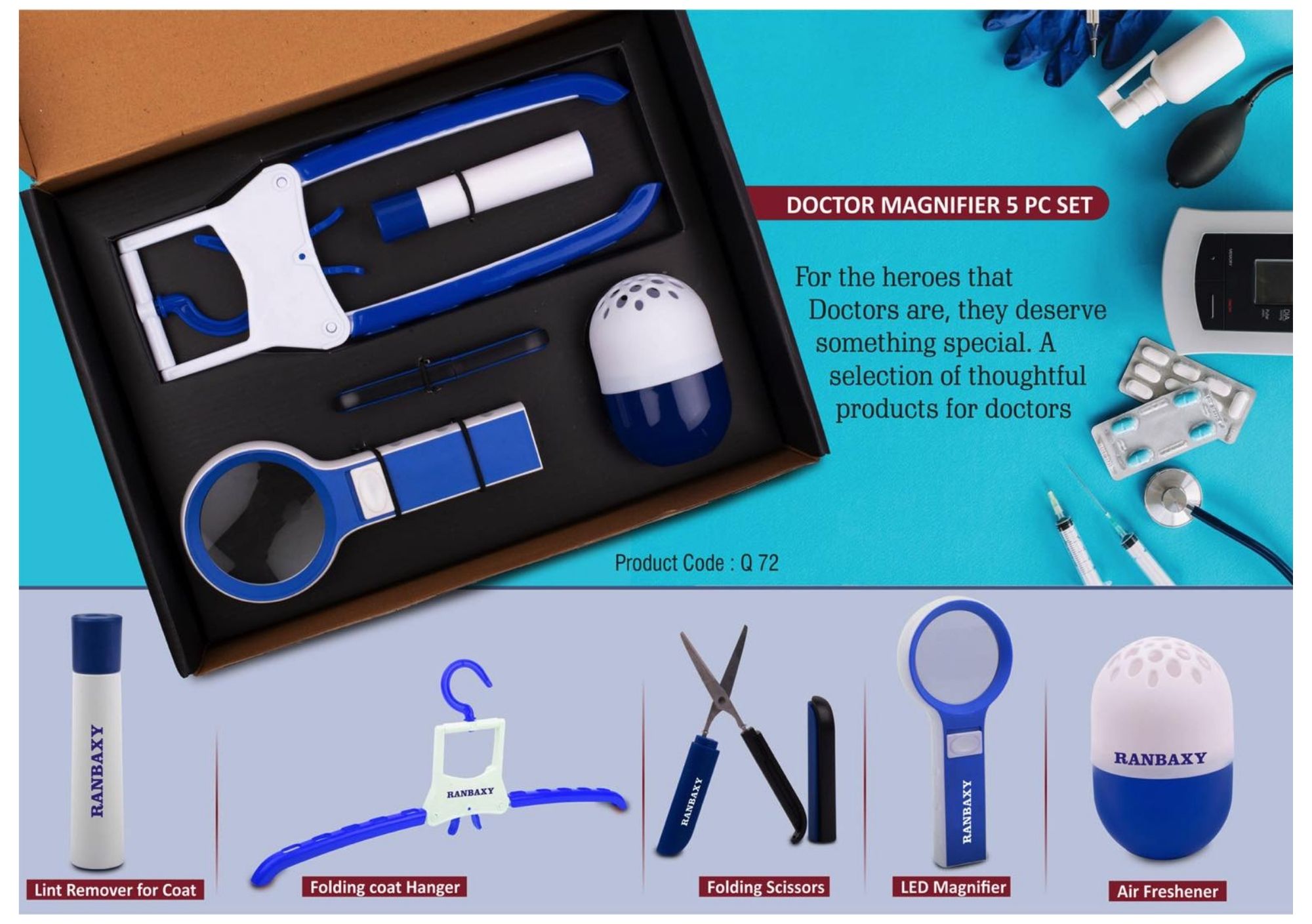 Doctor Magnifier 5 Pc Set
