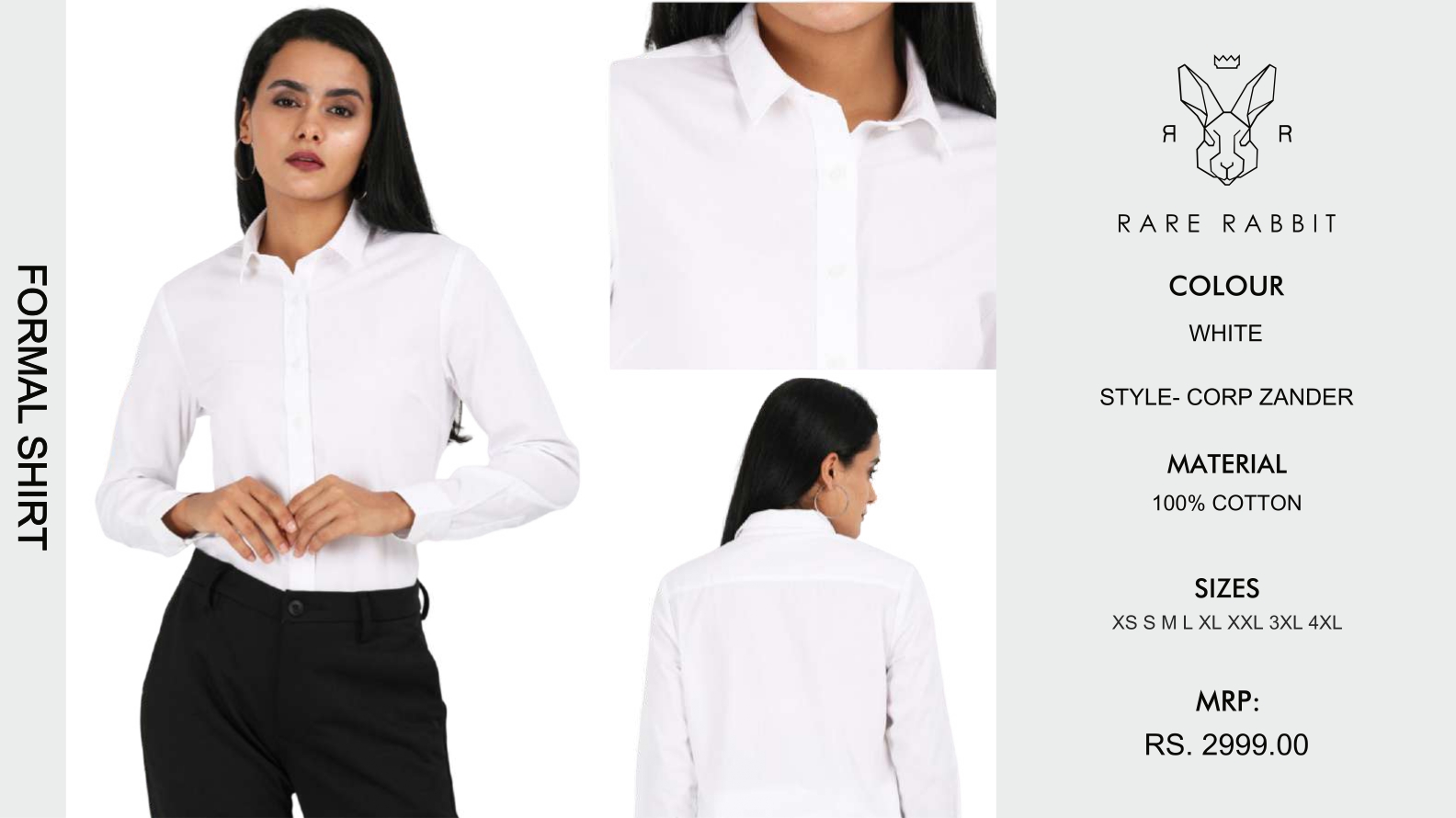 White Formal Shirt